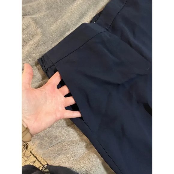 NWT J. Crew Size 8 Jamie Pant Trousers Navy Blue Professional Business Formal - Picture 6 of 9